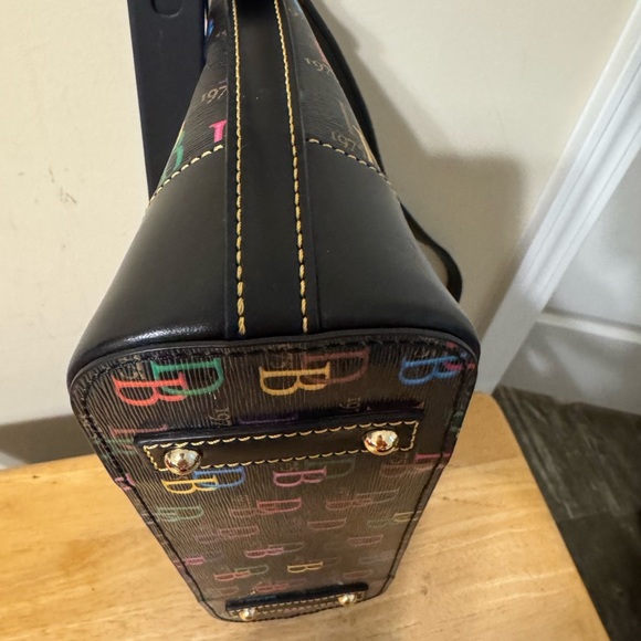 Dooney & Bourke Multicolor Logo Shoulder Bag - Picture 5 of 11